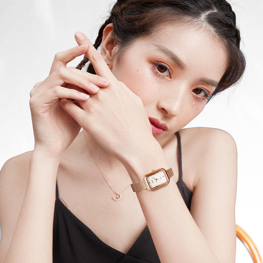 【新品】依波(EBOHR)手表卡纳系列时尚简约女表小香风女士石英手表5159 商品图4