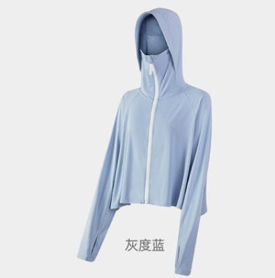 VVC硬核防晒防晒衣女2022户外遮阳超薄披肩外套夏开车长袖紫外线 商品图10