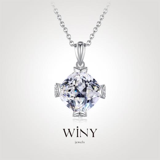 Winy925纯银冰川姬项链送女友闺蜜节日生日礼物 商品图1
