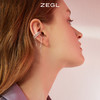 ZEGL设计师银河甜心系列四芒星耳夹女无耳洞耳骨夹耳环冷淡风耳饰 商品缩略图2