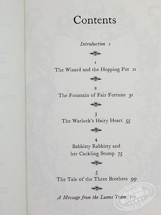 【中商原版】石器时代 The tales of Beedle the Bard 英文原版 J K Rowling 商品图4