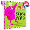 【中商原版】Emma Yarlett：Beast Feast 怪兽大餐 含翻翻页 趣味翻翻书 英文原版 进口图书 亲子互动 儿童故事绘本读物 5-9岁 商品缩略图0