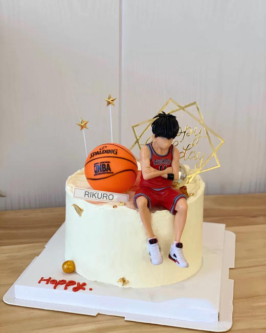 【篮球主题】鲜果奶油定制蛋糕 商品图2