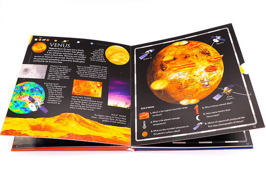 DK太空科普百科立体书 英文原版 The Pop up Pull out Space Book 太空行星科普启蒙 英文版进口原版英语书籍 商品图2