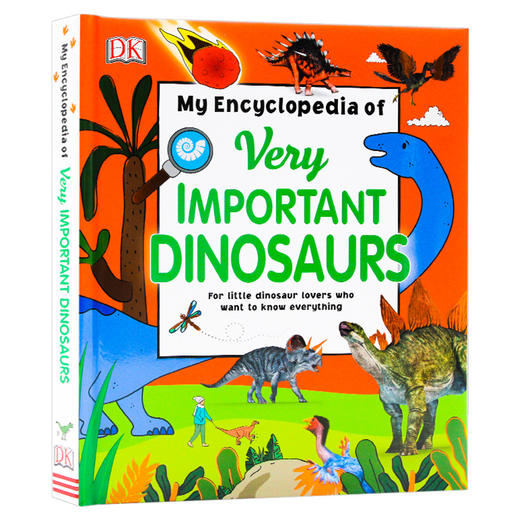 DK恐龙小百科 英文原版 My Encyclopedia of Very Important Dinosaurs 恐龙科普认知图画书 精装 英文版 进口原版英语书籍 商品图0