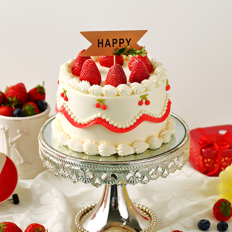 标准款丨草莓红裙（女士蛋糕）