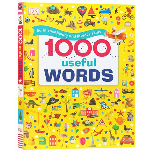 DK常用英语1000词 英文原版字典 1000 Useful Words 词汇量积累 阅读写作技能提升 单词绘本 精装 英文版原版书籍 进口英语书 商品图4