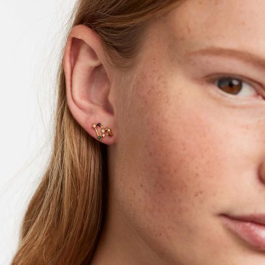 北京仓｜PD Paola-Leo-狮子座 耳钉（不对称）［西班牙设计师］ 商品图1