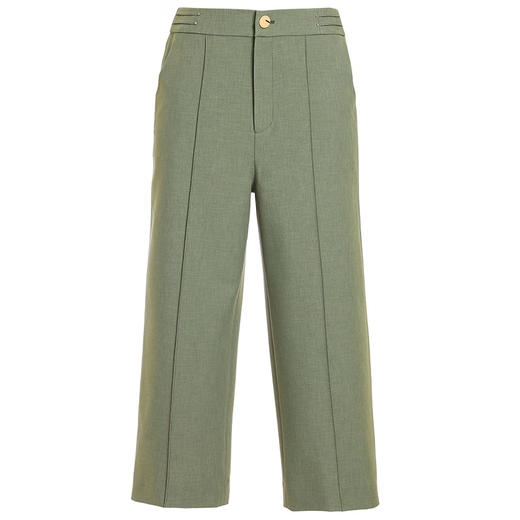 乔万尼阔腿裤夏女新款夏季薄款高腰直筒小个子EF2F403 商品图4