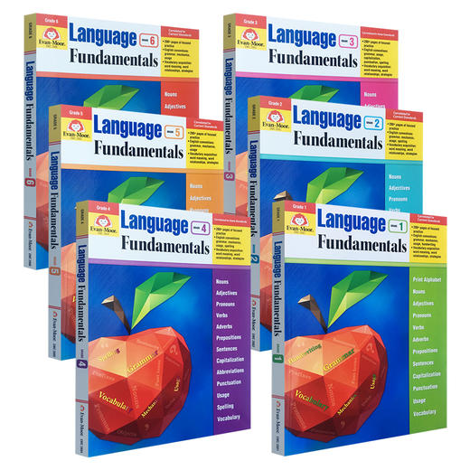 【Evan-Moor Best】Language Fundamentals 语言基础 美国加州教材辅导 商品图1