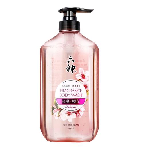 日化  六神沐浴露樱花清馨香氛沐浴乳680ml. 商品图2