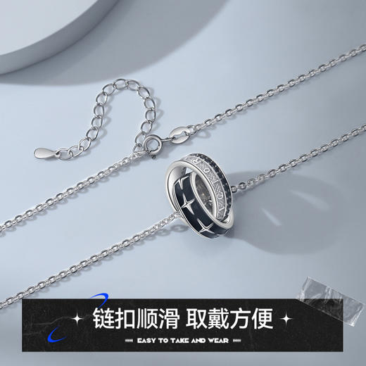 Winy999足银强者心声项链送女友闺蜜节日生日礼物 商品图2