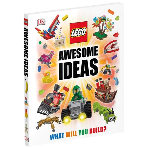 乐高好创意 精彩搭建指南 英文原版 LEGO Awesome Ideas 全彩精装 DK百科全书 想象力培养 英文版进口原版英语书籍 商品图1