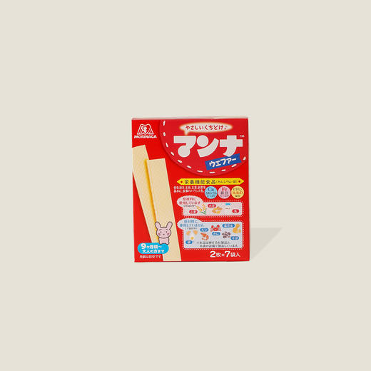 森永夹心威化饼干 35.7g 商品图0