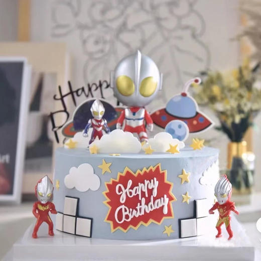 生日蛋糕 宇宙英雄 商品图0