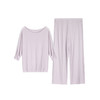 安莉芳E-BRA安蓓佳新品莫代尔中袖长裤睡衣套装女家居服KL00100 商品缩略图3