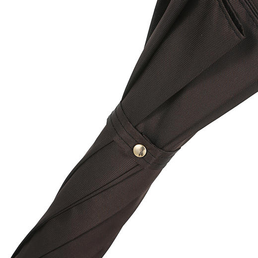 PASOTTI 意大利手工定制棕色珐琅彩绘棕色法斗金属手柄 直柄晴雨伞 MLX23 商品图2