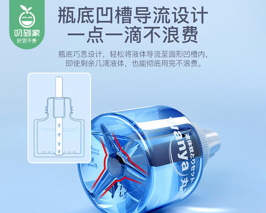 丸丫电热蚊香液组合（4瓶蚊香液+1个加热器/套） 商品图1