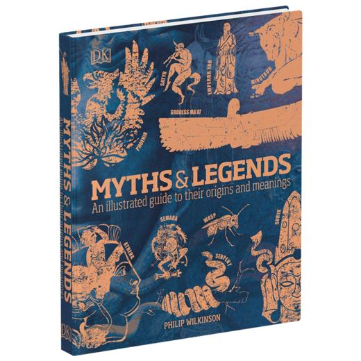 神话与传说 英文原版 Myths and Legends 精装 关于它们的起源和意义的图解指南 经典神话图解科普书 英文版进口英语课外阅读书籍 商品图1