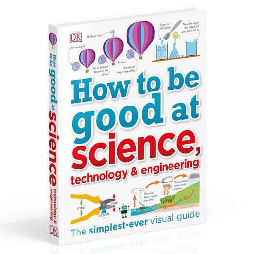 如何擅长工程技术 英文原版 How to Be Good at Science DK图解科学 儿童STEM创新思维培养 百科科普 教辅书 英文版原版英语书籍 商品图2