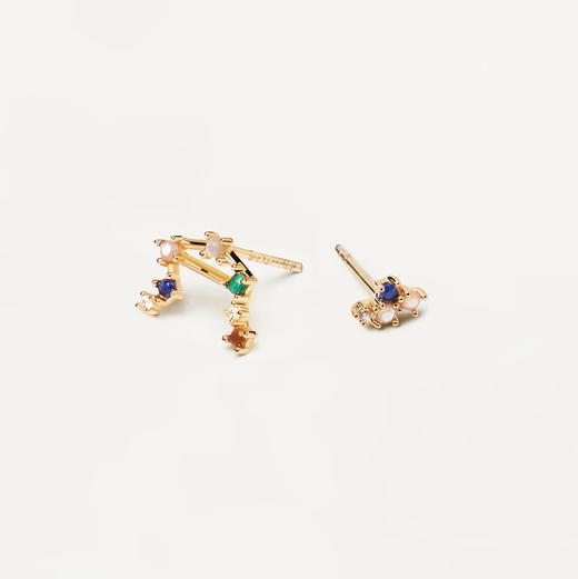 北京仓｜PD Paola-Libra-天秤座 耳钉（不对称）［西班牙设计师］ 商品图0