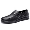 强人夏季皮鞋男牛皮透气凉皮鞋爸爸鞋软底镂空男士皮鞋 商品缩略图5