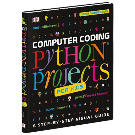 DK儿童Python程序编程图解指南 英文原版 Computer Coding Python Projects for Kids DK儿童编程语言学习系列 英文版英语书籍 商品图0