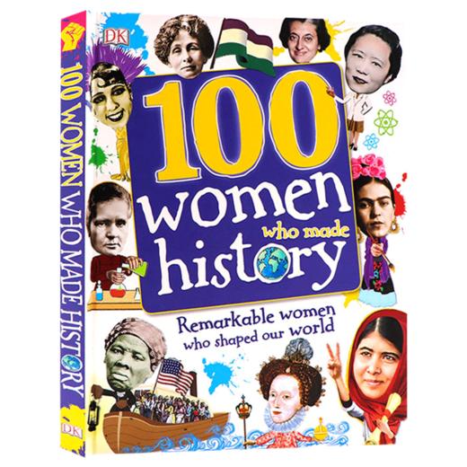 100位创造历史的女性 英文原版 100 Women Who Made History DK人物科普百科读物 自我提升女性励志故事书 英文版 商品图1