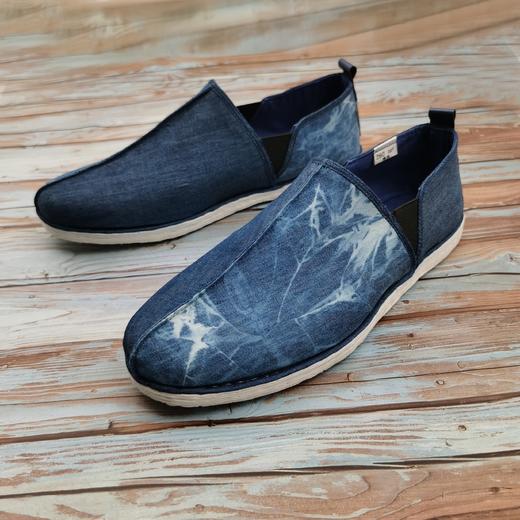 内联升男鞋手工单鞋千层底大内联升拼色夹鞋DN8519 商品图1