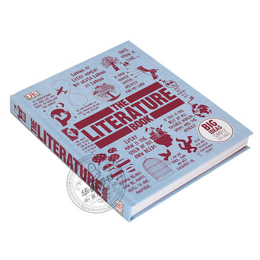 DK文学百科 英文原版小说 The Literature Book 人类的思想百科丛书 DK百科系列 全彩精装 英文版原版书籍 进口英语书 商品图1