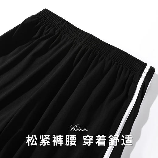 【上衣+裤子】罗蒙夏季新款男士套装绵柔透气运动休闲凉爽百搭两件套 商品图9