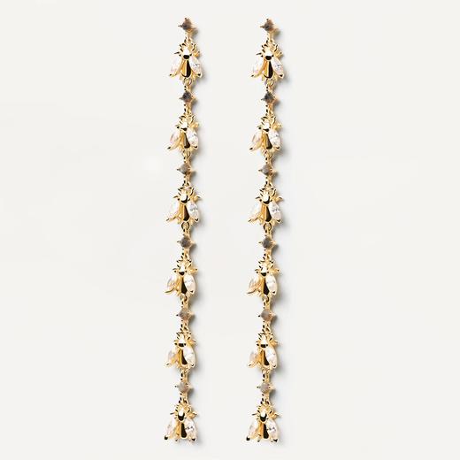 北京仓｜PD Paola-Nest-拉长石 蜜蜂 耳环（金色）［西班牙设计师］ 商品图1