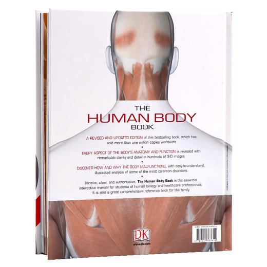 DK人体百科 英文原版 The Human Body Book 人体骨骼肌肉系统运作全方面知识 DK科普图解百科 精装 英文版 进口原版英语书籍 商品图1