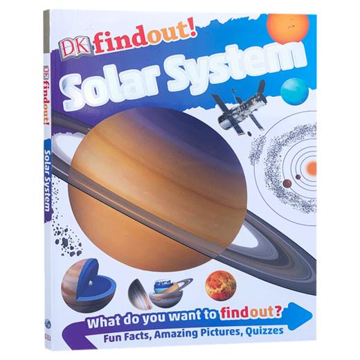 DK小发现 太阳系 英文原版 DK findout Solar System 儿童科普百科 英语读物 英文版进口原版书籍 商品图3