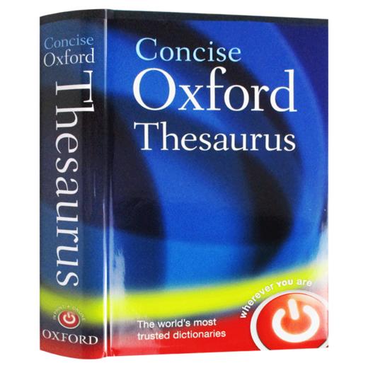 牛津简明同义词词典 英文原版 Concise Oxford Thesaurus 英文版字典 进口原版英语书籍 商品图3