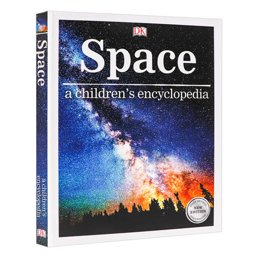 宇宙太空百科全书 英文原版 Space A Children's Encyclopedia DK 儿童太空科普 青少年英语课外阅读探索读物 英文版进口原版书籍 商品图0