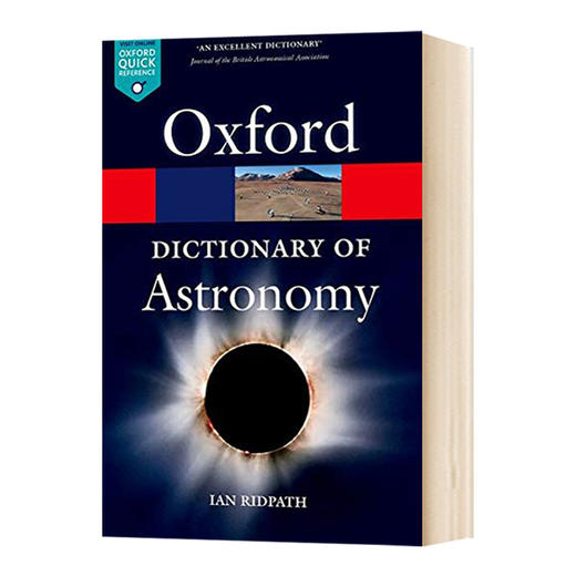 牛津天文学词典 英文原版 A Dictionary of Astronomy 英文版字典工具书 进口原版英语书籍 商品图0