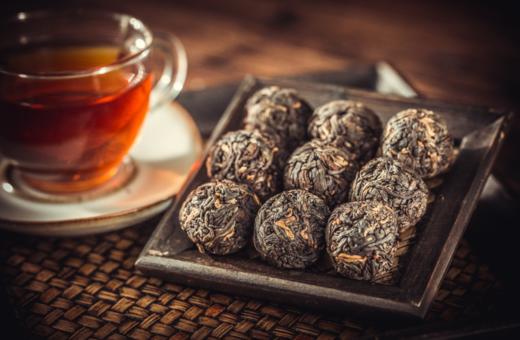 和菜头古树有机红茶 龙珠20颗 商品图3