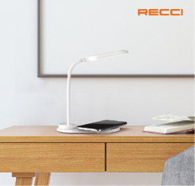 【团购展示】锐思桌面无线充台灯RLS-L08新