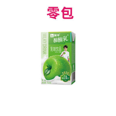 酸酸乳营养乳味饮品原味利乐包250ml×24包 4月零包 商品图0