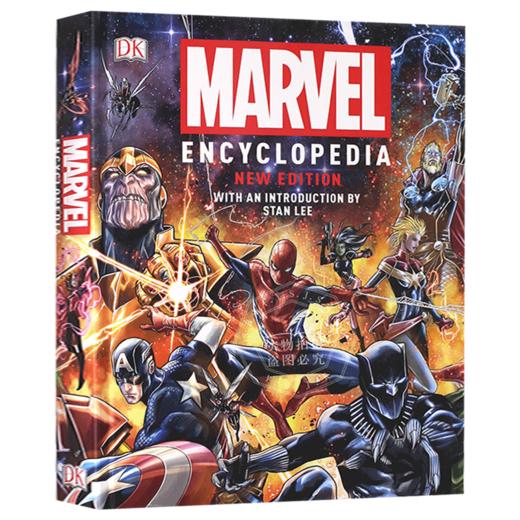 DK 新版漫威百科全书 英文原版 Marvel Encyclopedia New Edition 斯坦李 Stan Lee Marvel复仇者联盟钢铁侠超级英雄图解百科 进口 商品图4