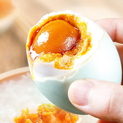 【神丹店长推荐】薄盐多油咸鸭蛋礼盒65g*12枚装 商品图4