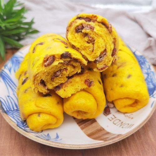 （仅限运输食堂）南瓜红豆卷 1份*6个 商品图0