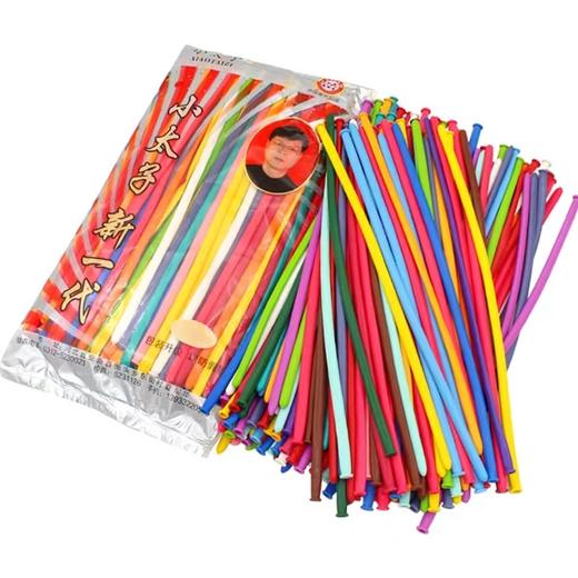 小太子混色260长条魔术气球加厚1.5克气球编织创意卡通造型乳胶球1包 商品图1