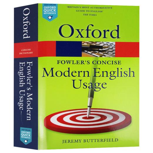 福勒简明现代英语用法词典 英文原版 牛津快速参考指南 Oxford Fowler's Concise Dictionary of Modern English Usage 进口工具书 商品图3