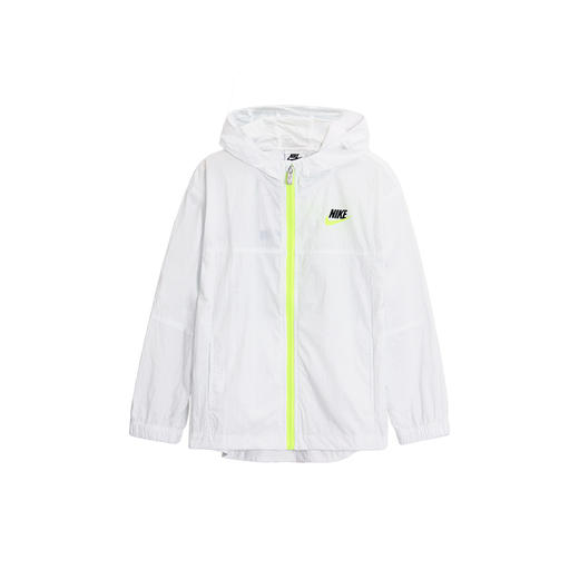 耐克-童衣类（夏）F2小童梭织夹克纯白色 商品图0