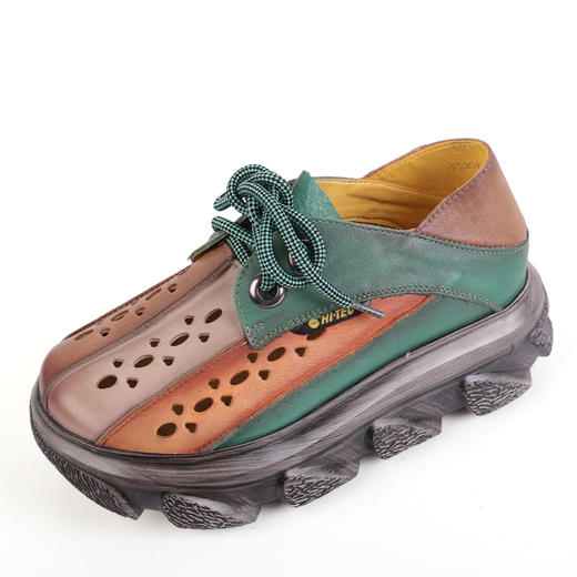 富贵吉祥时尚舒适超清厚底女鞋 f220112 商品图1