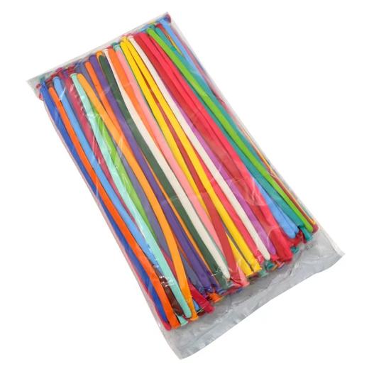 小太子混色260长条魔术气球加厚1.5克气球编织创意卡通造型乳胶球1包 商品图7