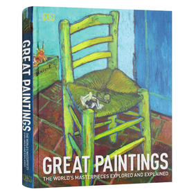 DK世界名画欣赏 英文原版 Great Paintings 了解每幅画背后隐藏的意义和符号 DK大百科 拉斐尔 达芬奇等 英文版 进口英语原版书籍
