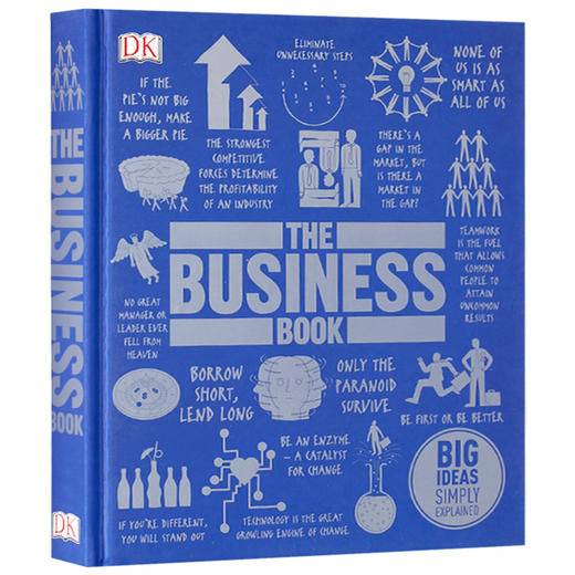 DK商业百科 英文原版 The Business Book 中产白领常备经管图解书 人类的思想百科丛书 英文版原版英语书籍 精装进口 商品图1